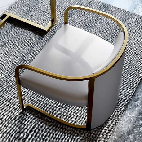 Luxe Elegance Accent Chair