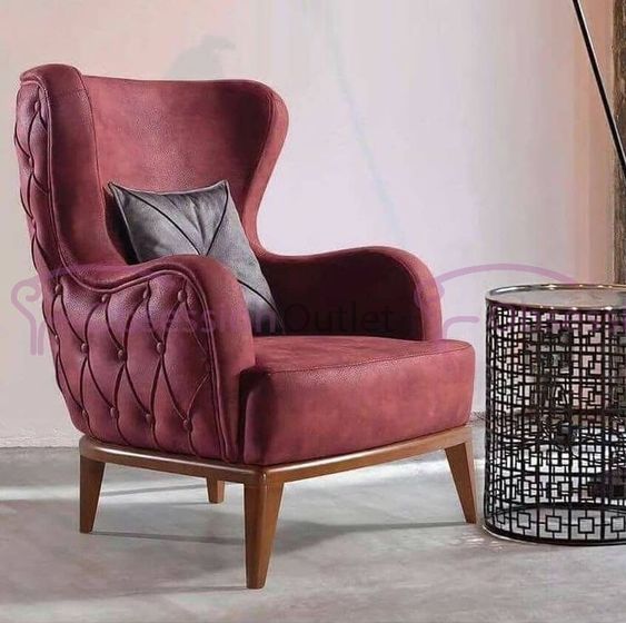 Mid-Century Magnificence Leather Chair