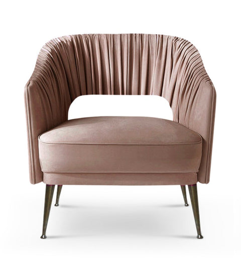 Scandinavian Serenity Leather Chair