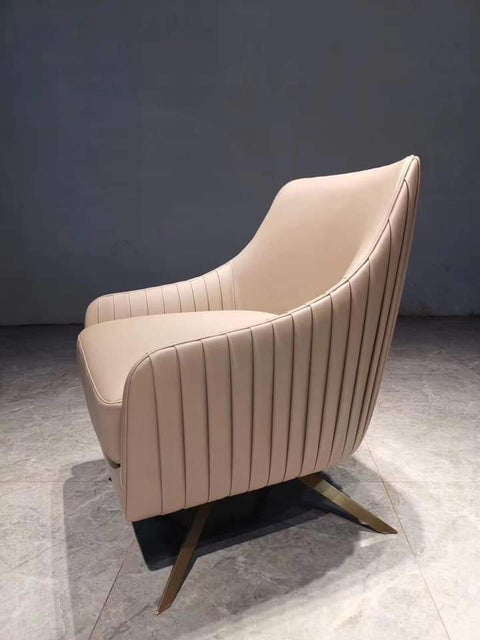 Streamlined Luxury Lounge Chair