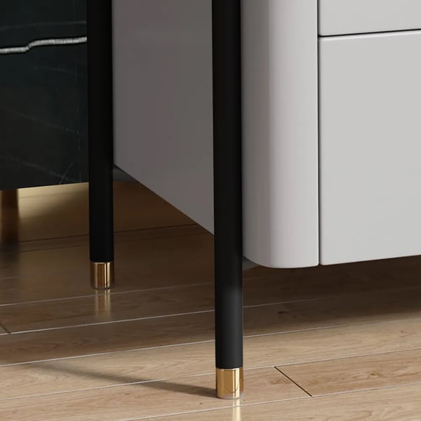 Glamour and Durability: PU Polish and PVD SS304 Side Table