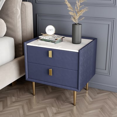 Contemporary Fabric Side Table: Trendy and Functional