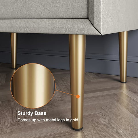 Contemporary Fabric Side Table: Trendy and Functional