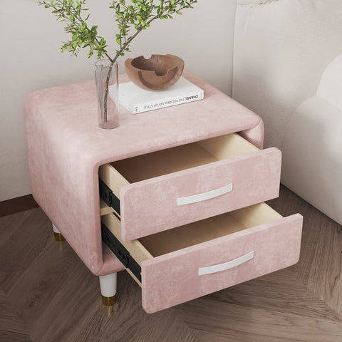 Sleek Fabric Side Tables: Perfect for Small Spaces