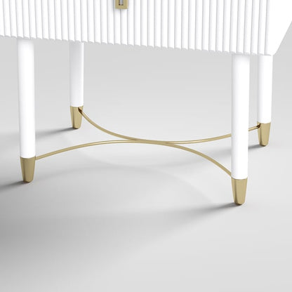 Urban Sophistication: PU Polish and PVD SS304 Side Table