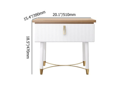 Urban Sophistication: PU Polish and PVD SS304 Side Table