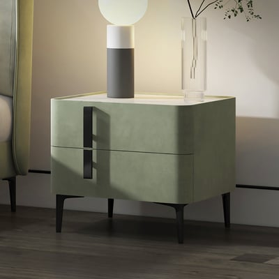 Contemporary Living: PU Polish and PVD SS304 Metal Side Table