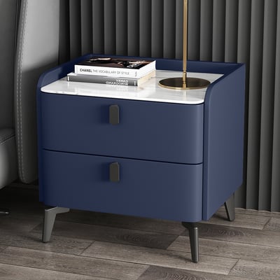 Modern Mastery: PU Polished Side Table with PVD-Coated SS304 Legs