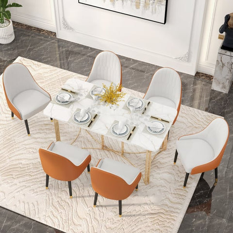 The Customized PVD Plush Oasis Oasis Dining Chair