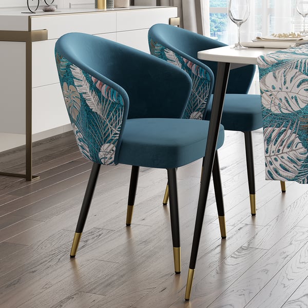 The Luxe Italian Opulence Oasis Dining Chair