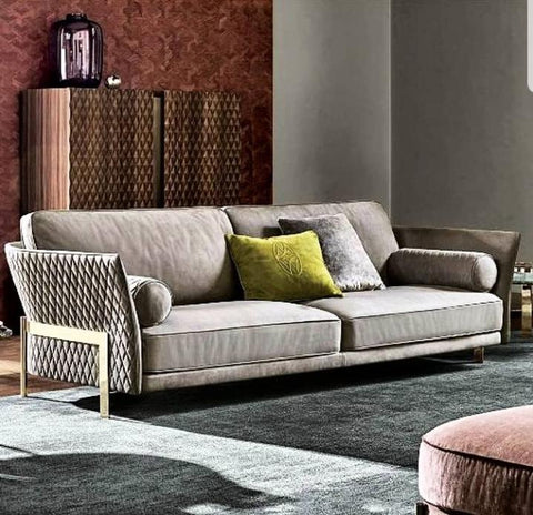 The Customized PVD Plush Opulence Sofa