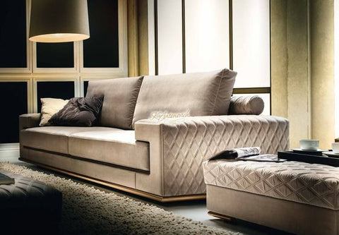 The Customized PVD Plush Plush Oasis Sofa